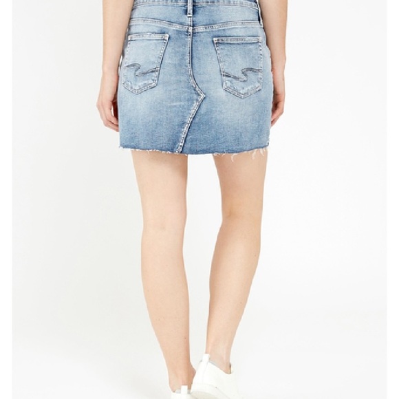 Silver Jeans Francy denim jean skirt - Picture 5 of 8